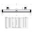Colector pentru 2 pompe - aspirație Fome 495 mm 2 1/2"M x 1 1/4"M, 5 image