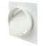 Conector canale rotunde cu placă de acoperire și clapetă antiretur Era 15SKNPO D150, 3 image
