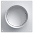 Conector canale rotunde cu placă de acoperire și clapetă antiretur Era 15SKNPO D150, 4 image