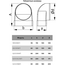 Conector unghiular pentru conductă plană cu distribuitoare Era 612СК10ФП 90° 6x12 D100, 6 image