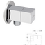 Robinet submersibil unghiular pătrat 1/2x3/8" CUBIK Genebre, 2 image
