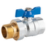 Robinet sferic cu racord american 3/4" Genebre