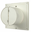 Ventilator evacuare design cu supapa VentEurope ELEGIA 100 BD D100 Ivory, 4 image