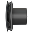 Ventilator evacuare design cu supapa VentEurope FINE 100 BD Matt Black, 3 image