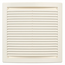 Grila de ventilație de evacuare din plastic ABS Era 2020РЦ 20x20 Ivory, 2 image