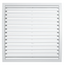 Вытяжная вентиляционная решетка из АБС-пластика Era 4040РР 40х40 White, изображение [1] фото