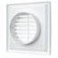 Grila de ventilatie din plastic ABS cu flansa Era 2020RR12,5F 20x20 D125 alb, 4 image