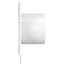 Ventilator de evacuare cu intrerupator si grila VentEurope REFINED 125 PS White, 3 image
