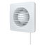 Ventilator de evacuare axial cu grila si intrerupator cu lant VentEurope CLASSIC 100 PS White, 2 image