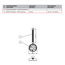 Termometru de contact pentru colectoare d.40 0-120C IVR, 2 image