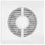 Ventilator evacuare axial cu supapa VentEurope ELEGIA 150 BD D150 White