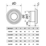 Анемостат приточно-вытяжной с фланцем Era 10АПВП D100, изображение [1] фото