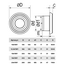Анемостат приточно-вытяжной с фланцем Era 16АПВП D160, изображение [1] фото