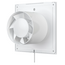 Ventilator axial de extractie cu intrerupator si grila VentEurope REFINED 100 PS White, 4 image