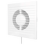 Ventilator axial de extractie cu intrerupator si grila VentEurope REFINED 100 PS White