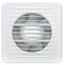 Ventilator de evacuare axial cu supapa si sensor de umiditate VentEurope CLASSIC 100 BD HT