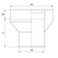 Adaptor de pornire pentru coș de fum Ferrum (430 / 0,5) D115х200, 5 image