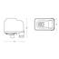 Releu de presiune PM/5 (1-5 bar) 1/4 F (220V) cu scară și piuliță rotativă Italtecnica, 3 image