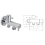 Robinet submersibil cu 2 ieșiri 1/2'' x 1/2'' Genebre, 2 image