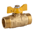 Robinet cu sferă pentru gaz, fluture 1/2" MM Genebre