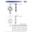 Ventil disc fluture DN100 (fontă) IVR, 2 image
