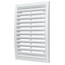 Grila de ventilație extractoare din plastic ABS Era 2030PP 20x30 Alb