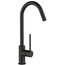 Baterie pentru bucătărie Genebre TAU Black Cold Start (cu gât 350mm)