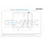 Distribuitor prosoape large, inox Genwec, 2 image