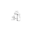 Baterie cu supapă de fund pentru chiuvetă Oras Saga, 2 image