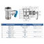 Valvă de siguranță 1/2" (8bar)(pentru boiler) Genebre, 2 image