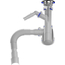 Sifon pentru bucătărie 1 1/2" x 40 cu evacuare pentru mașină de spălat cu tub flexibil 40x40/50, 6 image
