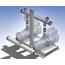 Colector pentru 2 pompe - alimentare Fome 700 mm 2"M x1"1/4M, 3 image
