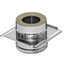 Placă de montaj pentru coșul de fum dublă perete Ferrum D130x200 (1,5 mm), 2 image