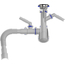 Sifon pentru bucătărie 1 1/2"х40 cu două prelevări și trap 40х40/50, Aquant, 6 image