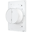 Ventilator de extracție axial cu două viteze și fotodetector DICICTI Standard 5ETF-03 D125 Alb, 4 image
