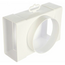 Conector tip T pentru canale plate cu ieșire rotundă Era 612ТФ10П 6х12 D100, 4 image