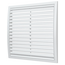 Grilă de ventilație de evacuare din plastic ABS Era 3535РР 35х35 Alb