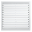 Grilă de ventilație de evacuare din plastic ABS Era 3535РР 35х35 Alb, 2 image