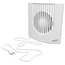 Ventilator de extracție axial cu cablu de alimentare ERA FAVORITE 4-01 D100 Alb