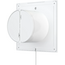 Ventilator de extracție axial cu senzor, clapetă și șnur DICITI SLIM 4C MRH-02 Alb, 4 image