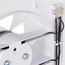 Ventilator axial de extracție cu grilă și senzor de umiditate ERA 5S HT D125 alb, 5 image