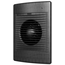 Дизайнерский вытяжной вентилятор с обратным клапаном Diciti Standard 5C D125 Black Al, изображение [1] фото