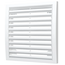 Grilă de ventilare din plastic ABS Era 2222PP 22x22 Alb