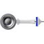 Сифон для мойки сдвоенный 3 1/2" х 40 с круглым переливом с г.т. 40х40/50, Aquant, изображение [1] фото