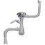 Sifon pentru chiuvetă 3 1/2" x 40 cu evacuare pentru mașină de spălat și preaplin rotund cu țeavă flexibilă 40x40/50 albă, Aquant, 6 image